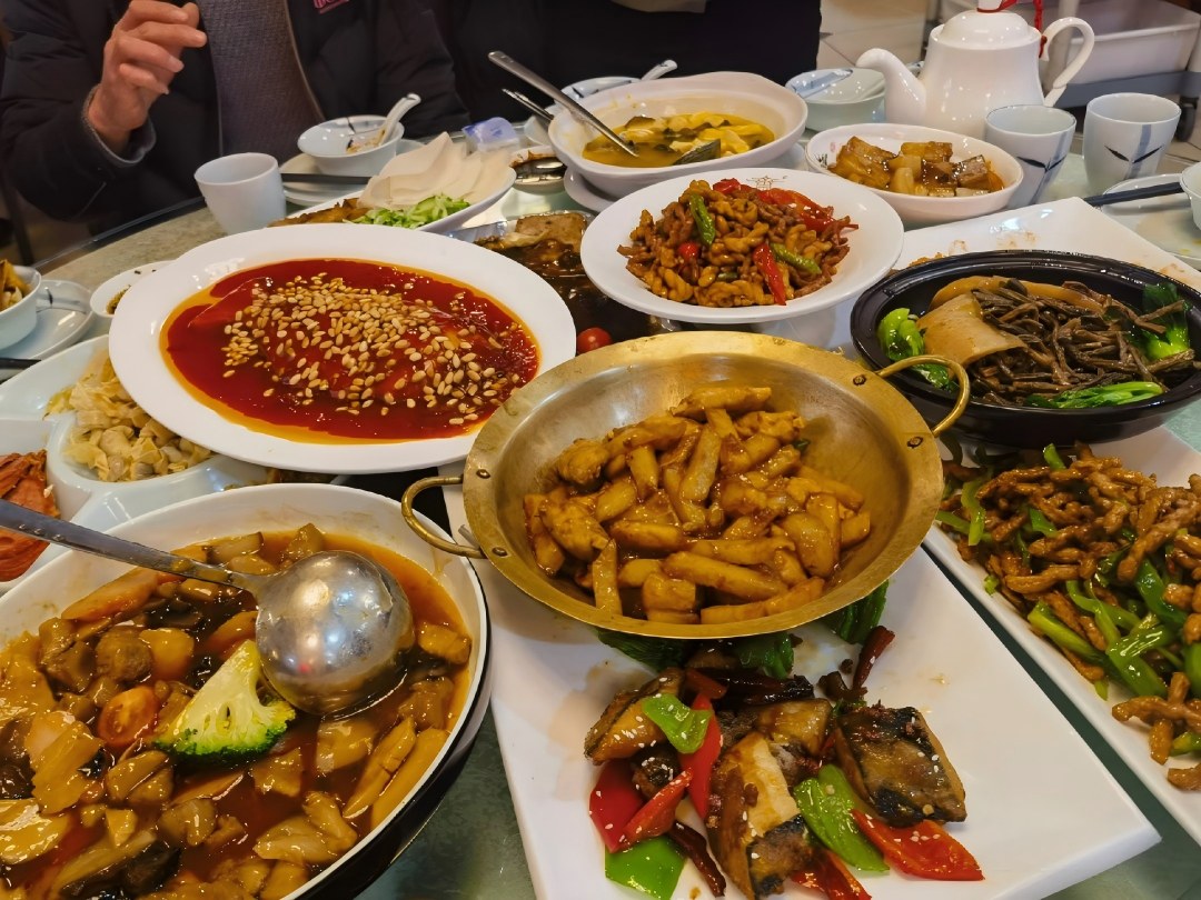 武汉全球通旅行社-长春观素菜馆 素食 斋