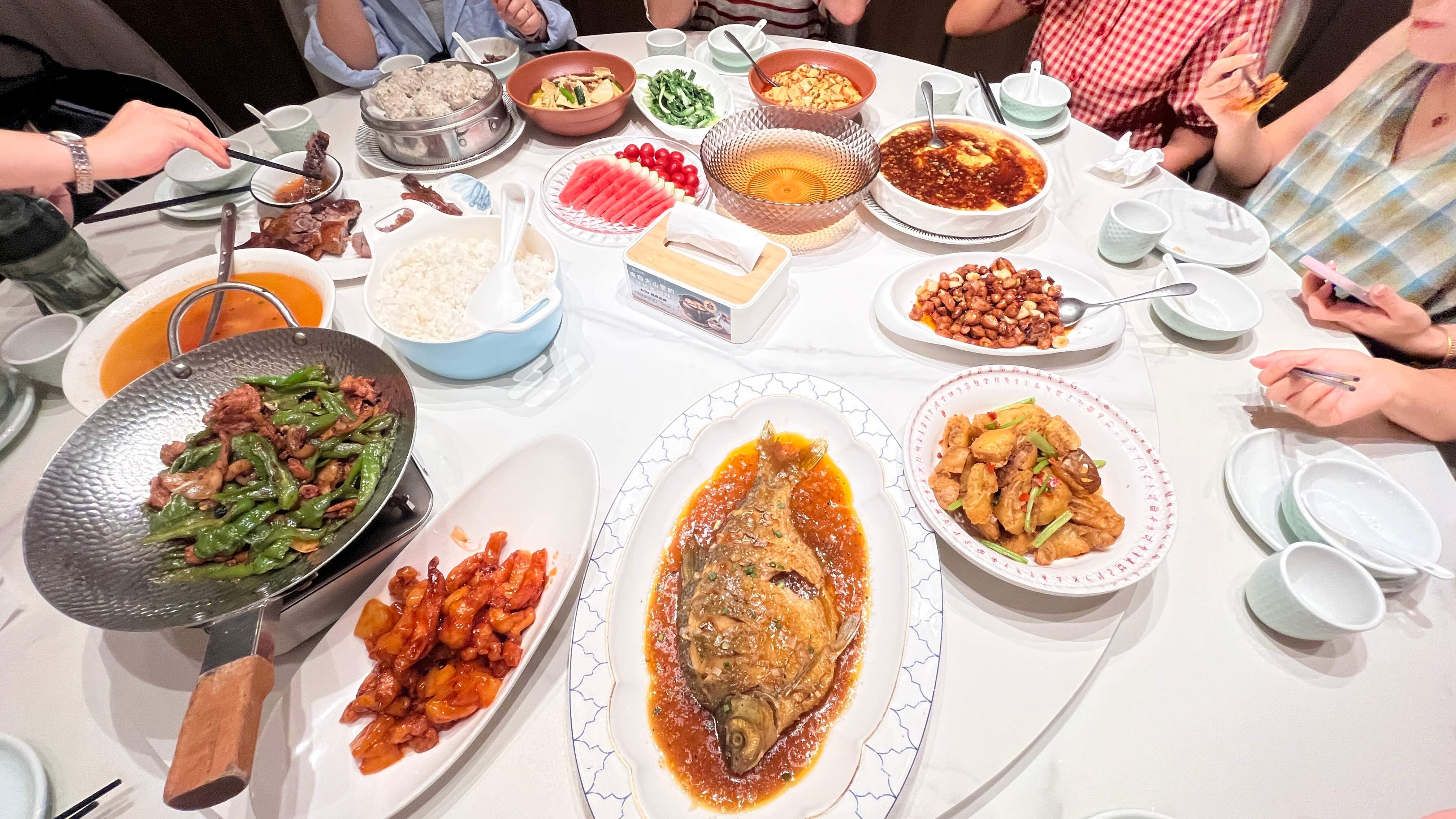 武汉全球通旅行社-团餐 正餐 楚叁味 湖北乡间菜 街道口店
