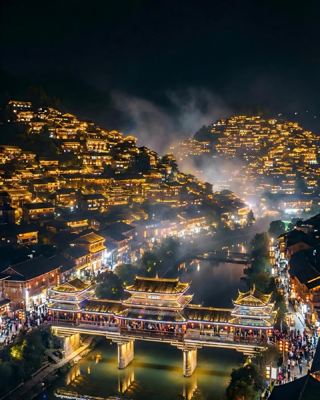 武汉全球通旅行社-贵州旅游 千户苗寨