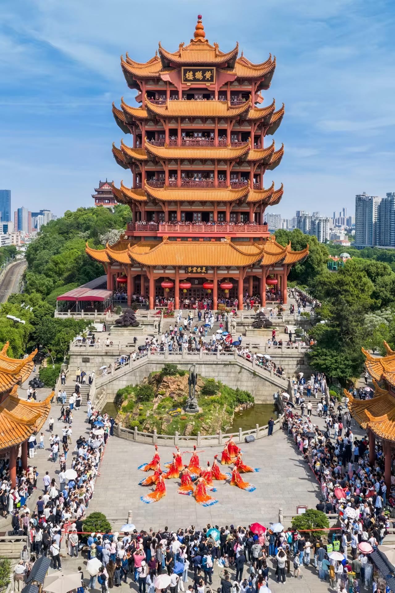 武汉全球通旅行社-武汉一日游 黄鹤楼