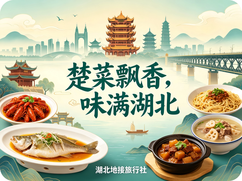 湖北全域地接｜专业团队餐饮预定服务