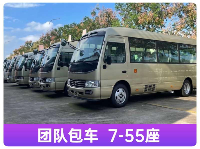 武汉包车 团队旅游车 一日游包车 商务车接送机接送站